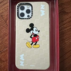 NEW CASETiFY - Checker Mickey 12 Pro iPhone Case